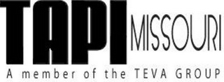 TAPI MISSOURI A MEMBER OF THE TEVA GROUP logo
