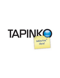 TAPINKO ADVERTISE^ HERE! logo