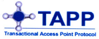 TAPP TRANSACTIONAL ACCESS POINT PROTOCOL logo