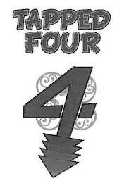 TAPPED FOUR 4 logo