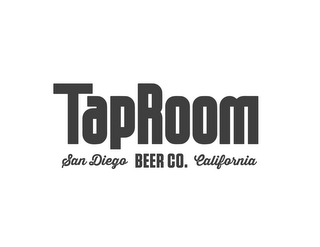 TAPROOM SAN DIEGO BEER CO. CALIFORNIA logo