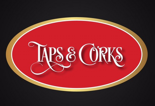 TAPS & CORKS logo