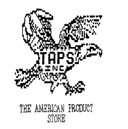 TAPS INC THE AMERICAN PRODUCT STORE logo