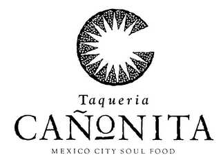 TAQUERIA CANONITA MEXICO CITY SOUL FOOD logo