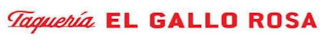 TAQUERIA "EL GALLO ROSA" logo