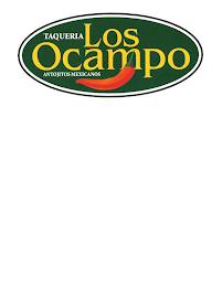 TAQUERIA LOS OCAMPO ANTOJITOS MEXICANOS logo