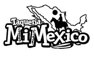 TAQUERIA MI MEXICO logo