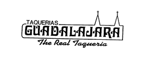 TAQUERIAS GUADALAJARA THE REAL TAQUERIA logo