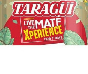 TARAGÜI LIVE THE MATÉ XPERIENCE FOR 7 DAYS logo