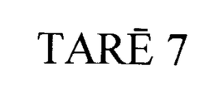 TARE 7 logo