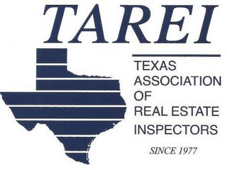 TAREI TEXAS ASSOCIATION OF REAL ESTATE INSPECTORS SINCE 1977 logo