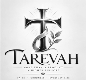 TAREVAH MORE THAN A PRODUCT A HIGHER PURPOSE FAITH · GOODNESS · EVERYDAY LIFE logo