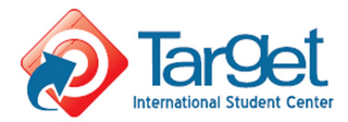 TARGET INTERNATIONAL STUDENT CENTER logo