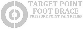 TARGET POINT FOOT BRACE PRESSURE POINT PAIN RELIEF logo