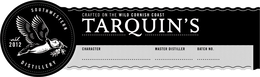 TARQUIN'S CRAFTED ON THE WILD CORNISH COAST SOUTHWESTERN DISTILLERY EST. 2012 CHARACTER MASTER DISTILLER BATCH NO. logo