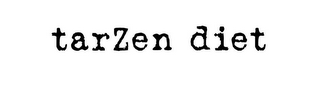 TARZEN DIET logo