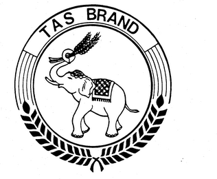 TAS BRAND logo