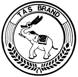 TAS BRAND logo