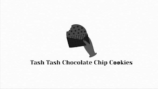 TASH TASH CHOCOLATE CHIP COOKIES logo