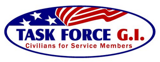 TASK FORCE G.I. CIVILIANS FOR SERVICE MEMBERS logo