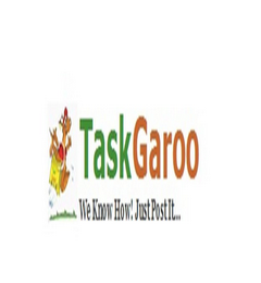 TASKGAROO WE KNOW HOW! JUST POST IT logo
