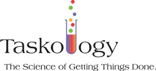 TASKOLOGY THE SCIENCE OF GETTING THINGS DONE. logo