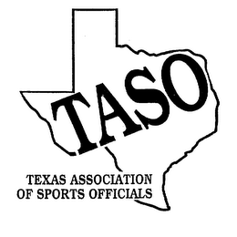 TASO TEXAS ASSOCIATION OF SPORTS OFFICIALS logo