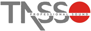 TASSO PROFESSIONAL SOUND logo
