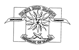 TASTE BUD TANGO MERCANTILE COMPANY REPUBLIC OF TANGO logo