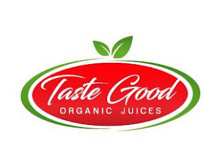 TASTE GOOD ORGANIC JUICES logo