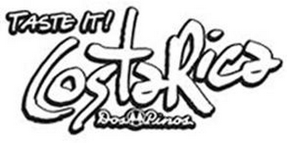 TASTE IT! COSTA RICA DOS PINOS logo