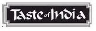 TASTE OF INDIA logo
