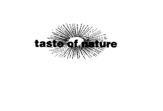 TASTE OF NATURE logo