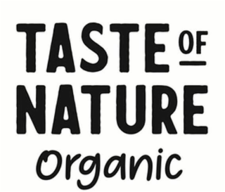 TASTE OF NATURE ORGANIC logo