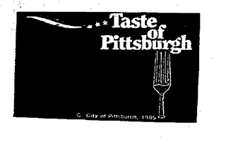 TASTE OF PITTSBURGH logo