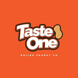 TASTE ONE BOILED PEANUT CO. logo