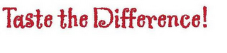 TASTE THE DIFFERENCE logo
