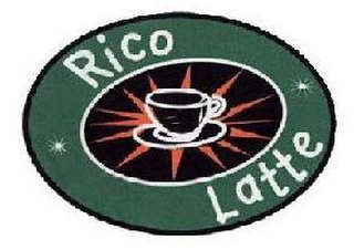 TASTE THE DIFFERENCE MAKE A DIFFERENCE RICO LATTE logo