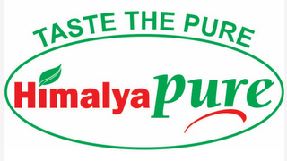 TASTE THE PURE HIMALYA PURE logo