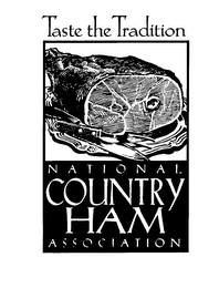 TASTE THE TRADITION NATIONAL COUNTRY HAM ASSOCIATION logo