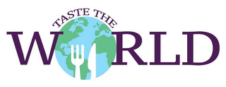 TASTE THE WORLD logo