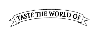 TASTE THE WORLD OF logo