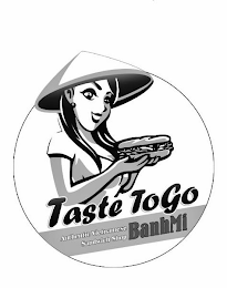 TASTE TOGO AUTHENTIC VIETNAMESE SANDWICH SHOP BANHMI logo