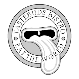 TASTEBUDS BISTRO EAT THE WORLD logo