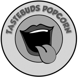 TASTEBUDS POPCORN logo