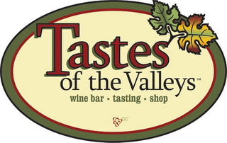 TASTES OF THE VALLEYS WINE BAR TASTING SHOP logo