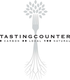 TASTINGCOUNTER - 0 CARBON 50 LOCAL 100 NATURAL logo