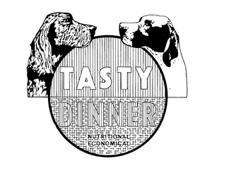 TASTY DINNER, NUTRITIONAL ECONOMICAL logo