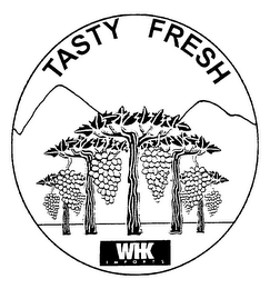 TASTY FRESH WHK IMPORTS logo