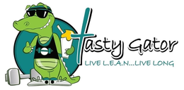 TASTY GATOR LIVE L.E.A.N...LIVE LONG logo